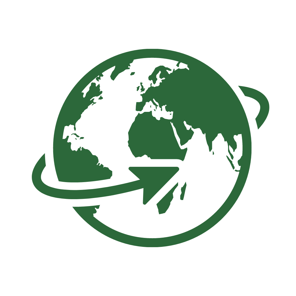 Globe representing international SEO